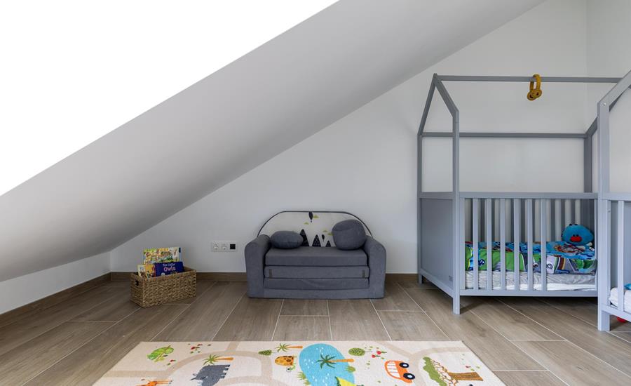 Umbau einer Dachgeschosswohnung