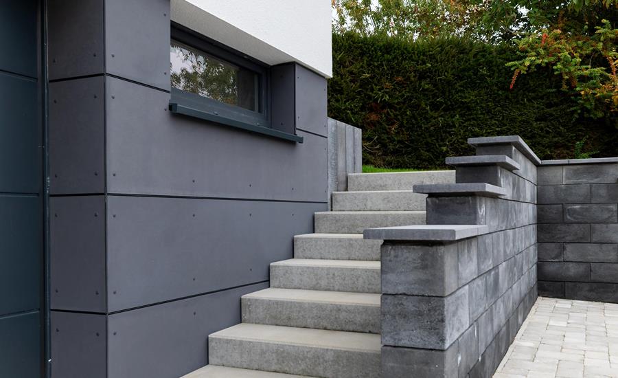 Energetische Renovierung und Gestaltung der Außenanlage