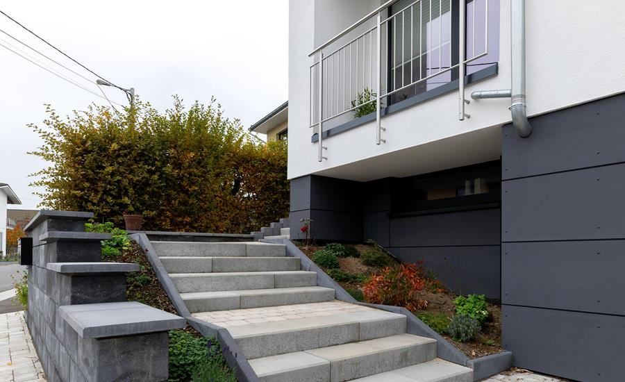 Energetische Renovierung und Gestaltung der Außenanlage